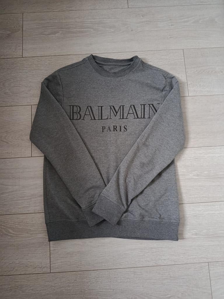 Pull Balmain Paris pour homme - XS, Balmain, Gris, Enlèvement, Porté