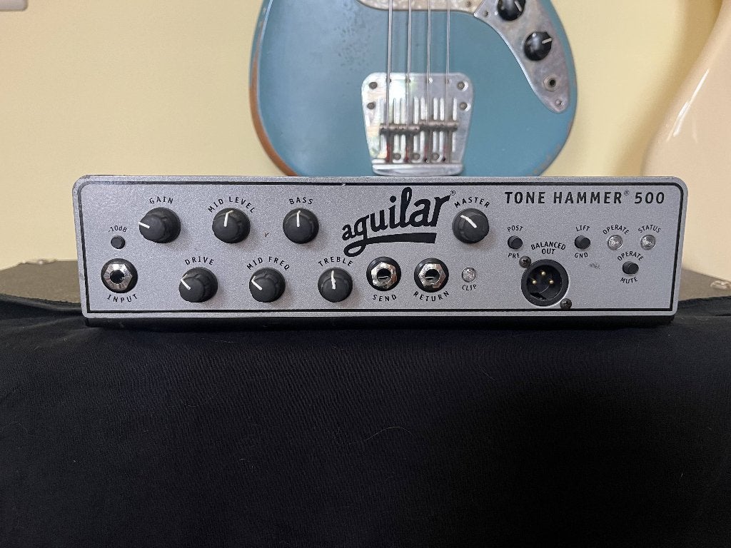 Aguilar Tone Hammer 500 (V1) (incl. flightcase), Musique & Instruments, Enlèvement, Utilisé, Électrique