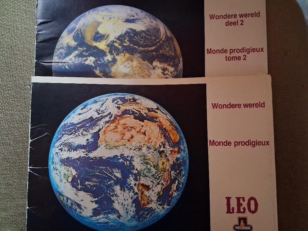 estampes LEO - MEURISSE - UN MONDE MERVEILLEUX - 2 - NED/FR, Collections, Enlèvement ou Envoi