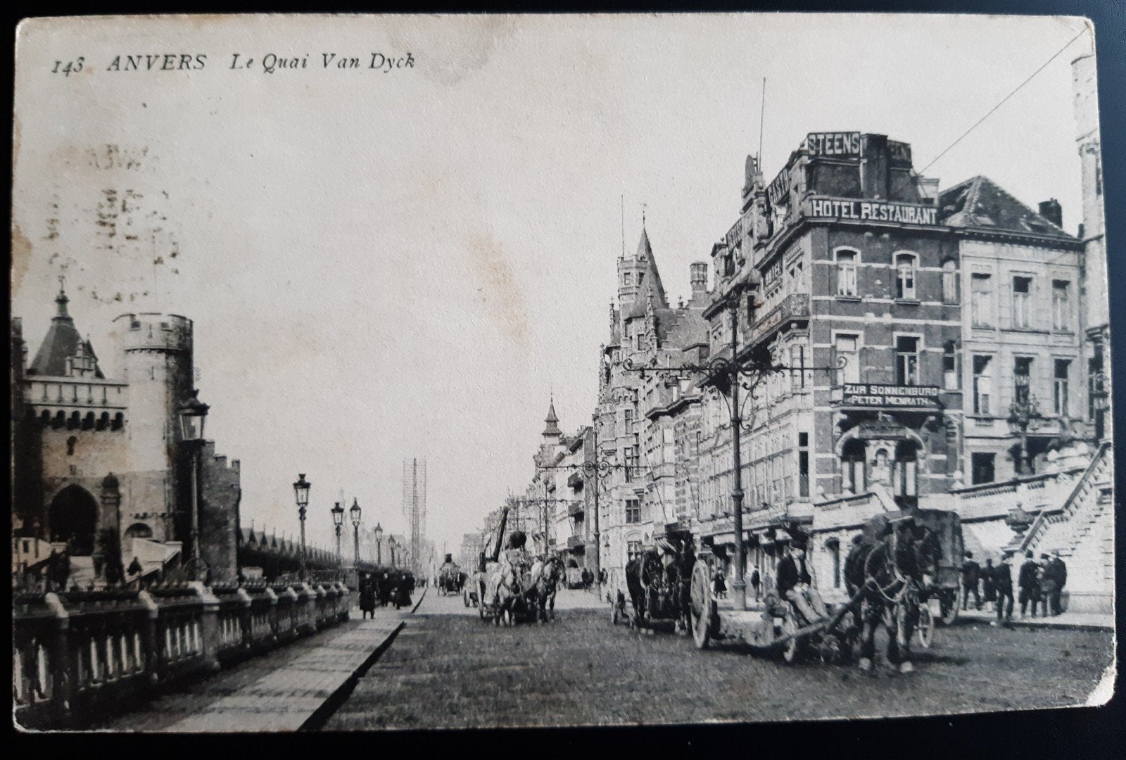 ANVERS ANVERS QUAI VAN DYCK KAAI TOP !, Enlèvement ou Envoi, Anvers