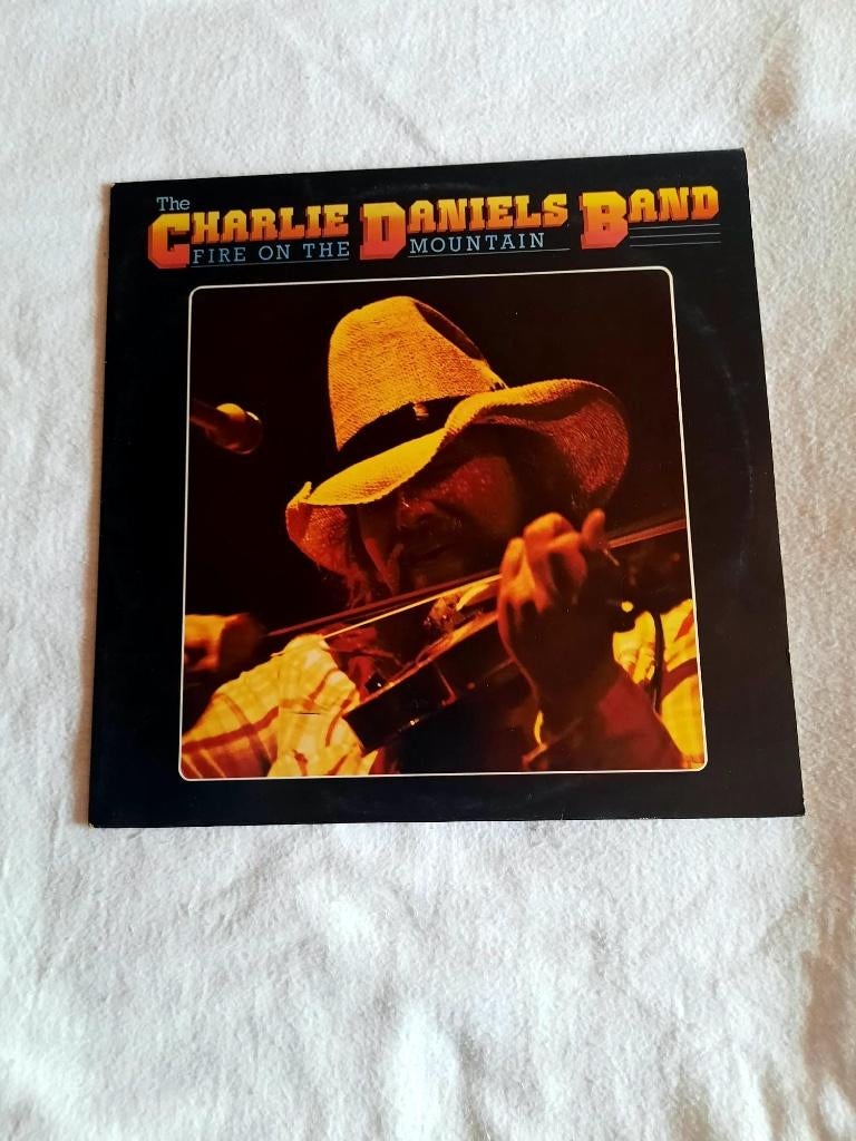 The Charlie Daniels Band - Fire on the Mountain, Inclusief binnenhoes, Ophalen, Gebruikt, 12 inch