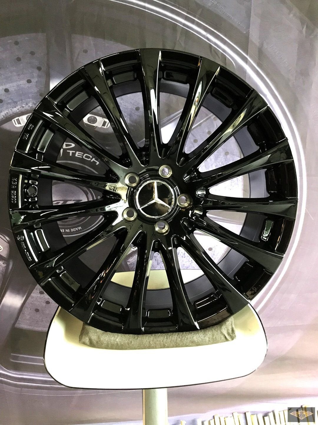 19 inch 5x112 Mercedes C klasse AMG Look Breedset Velgen Nie, Auto-onderdelen, Banden en Velgen, 19 inch, Velg(en), -, -