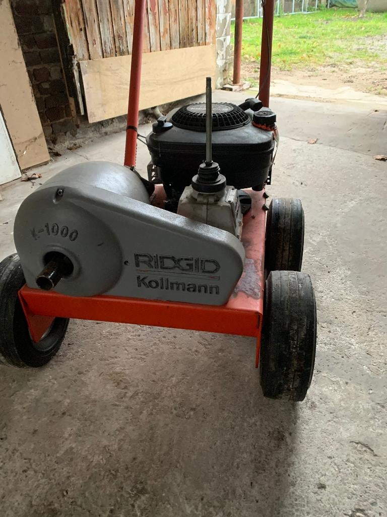 ridgid K-1000 rodder ontstoppingsmachine, Enlèvement