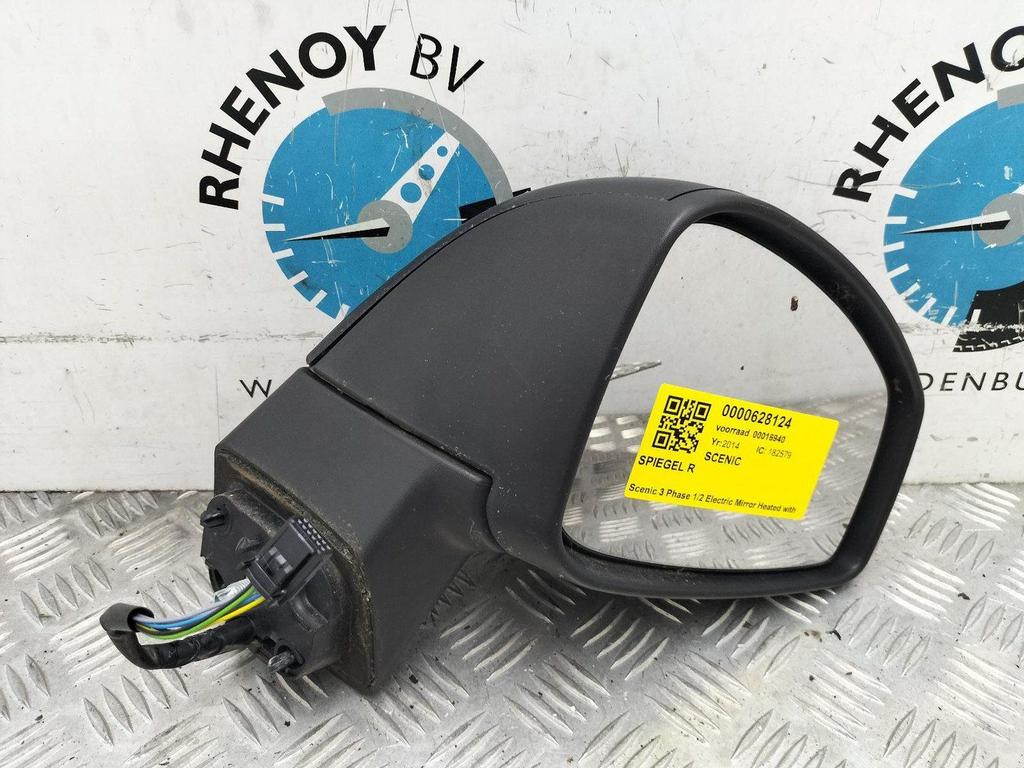 RENAULT SCENIC 1.2 TCe Bose  SPIEGEL R 2014, Ophalen of Verzenden, Gebruikt, Stiba lid
