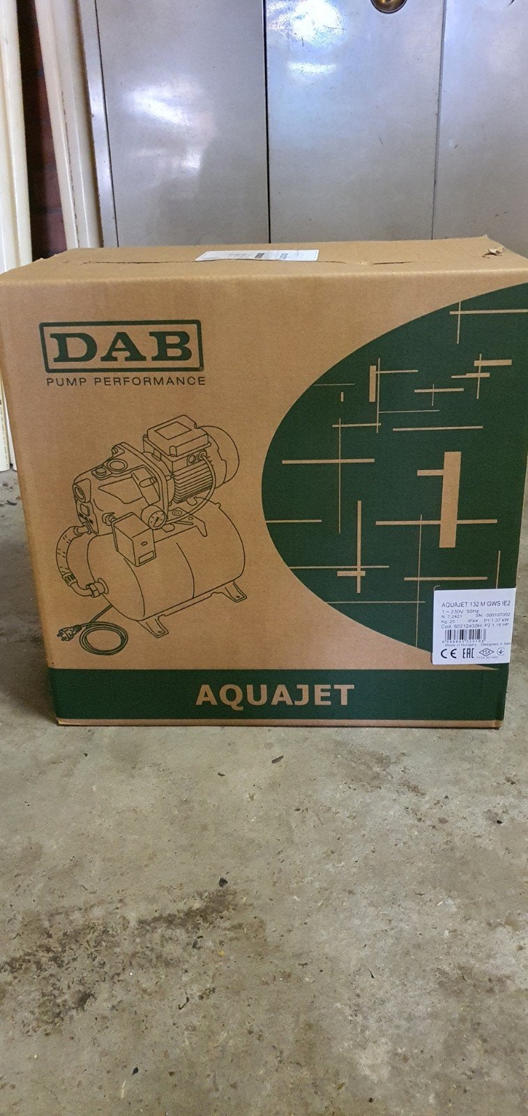 Dab hydrofoor groep. Nieuw in doos., Jardin & Terrasse, Pompes à eau, Enlèvement