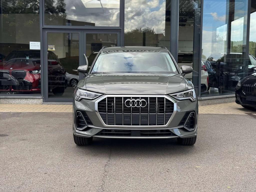 Audi Q3 35 TFSI - S line / BLINDSPOT / CAM / VERW / NAVI, Autos, Argent ou Gris, Entreprise, Noir, 5 portes
