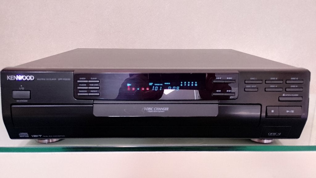 Changeur de CD à 5 disques Kenwood DPF-R3030 + 5 CD, TV, Hi-fi & Vidéo, Lecteurs CD, Enlèvement ou Envoi, Utilisé, Changeur
