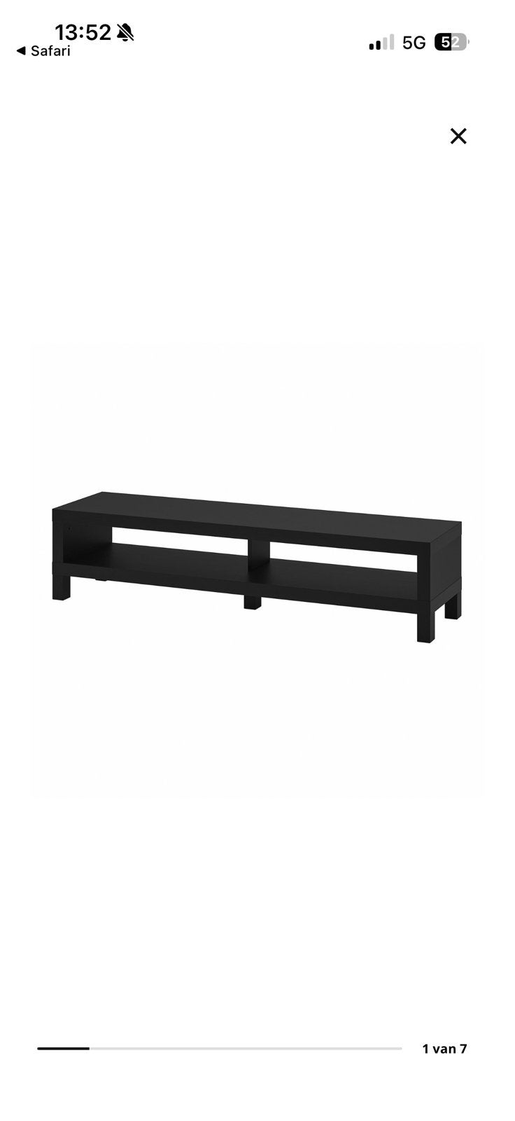 Ikea tv meubel, Ophalen, Gebruikt