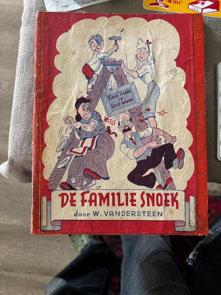 Familie Snoek, Willy Vandersteen, Eén stripboek, Ophalen, Gelezen