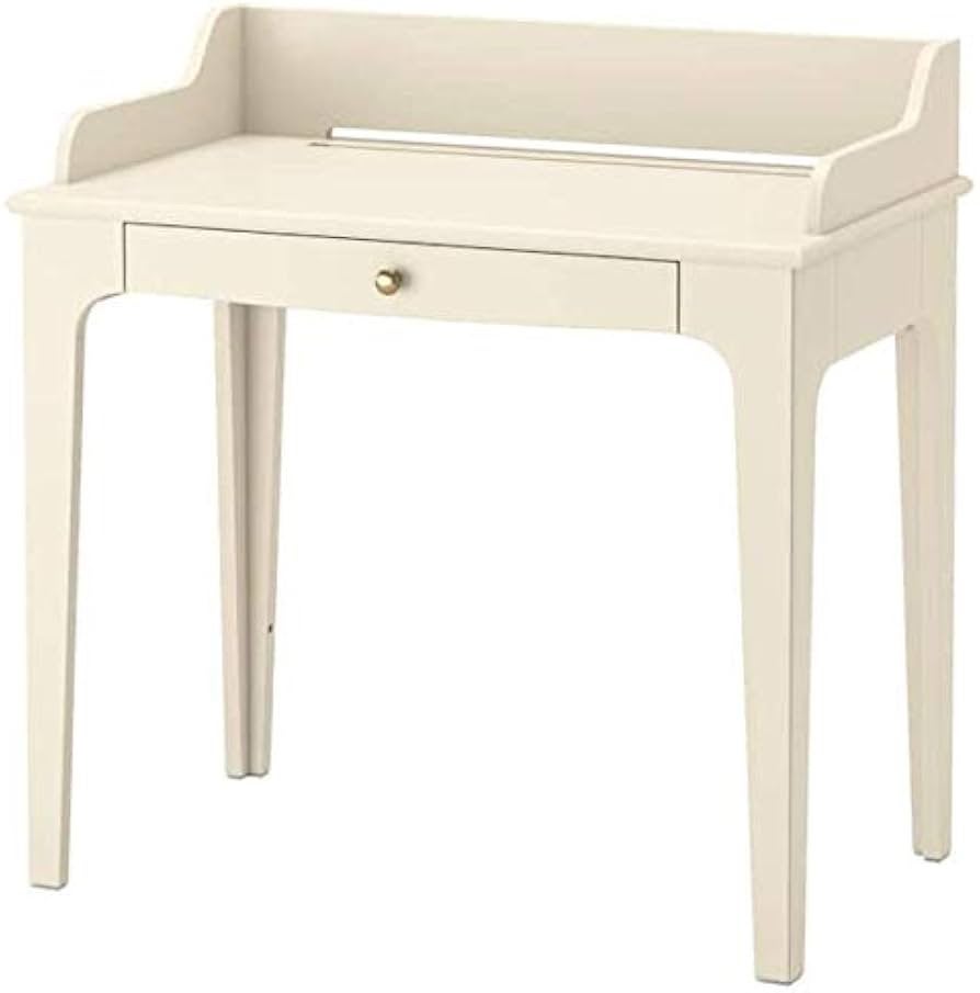 Bureau Ikea Lommarp beige, Maison & Meubles, Enlèvement, Utilisé, IKEA, Beige