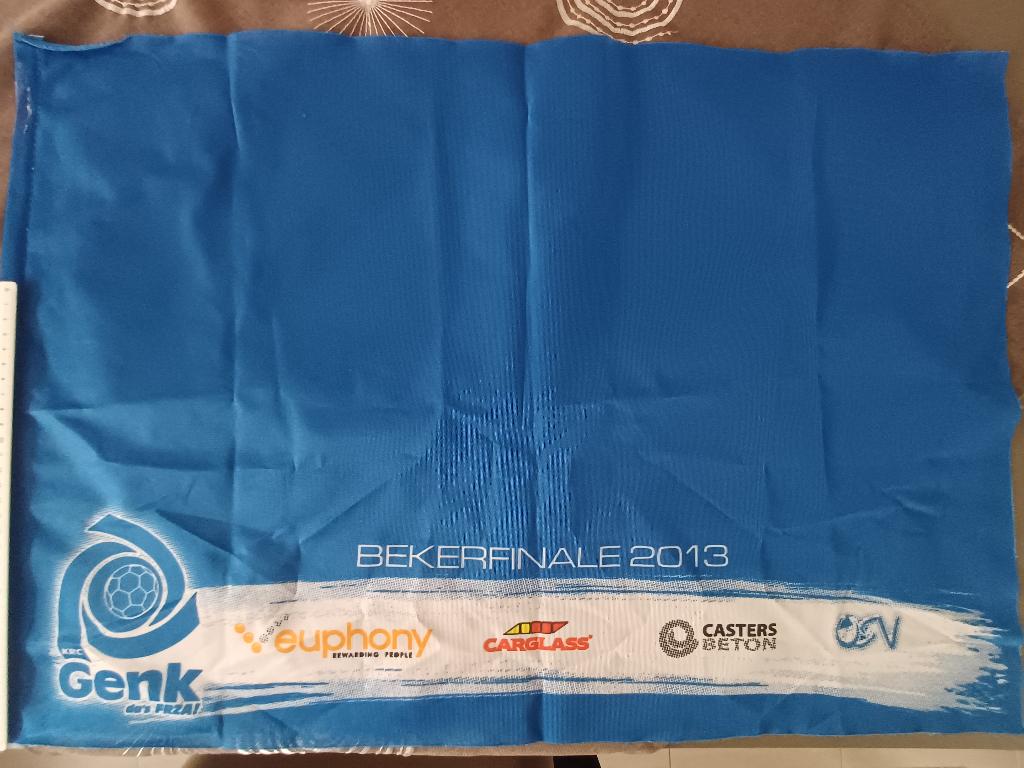 Vlag KRC Genk, Verzamelen, Sportartikelen en Voetbal, Ophalen of Verzenden, Gebruikt, Overige typen