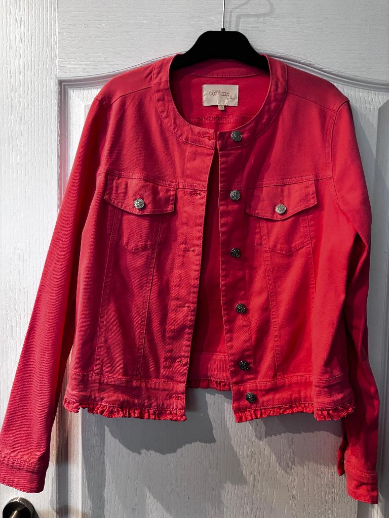 Comme Ca Nieuw vestje roos/oranjekleurig Maat 40, Kleding | Dames, Jassen | Zomer, Comme ça, Ophalen of Verzenden, Nieuw, Maat 38/40 (M)