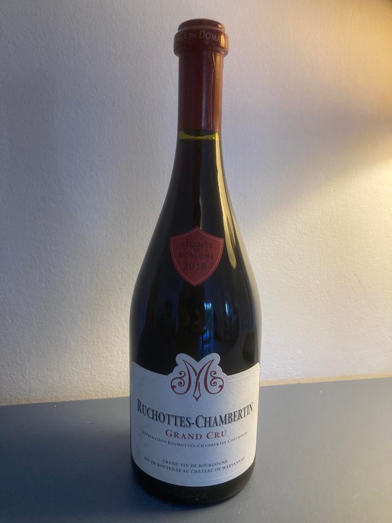 RUCHOTTES-CHAMBERTIN GC 2018, CHÂTEAU DE MARSANNAY, Ophalen of Verzenden