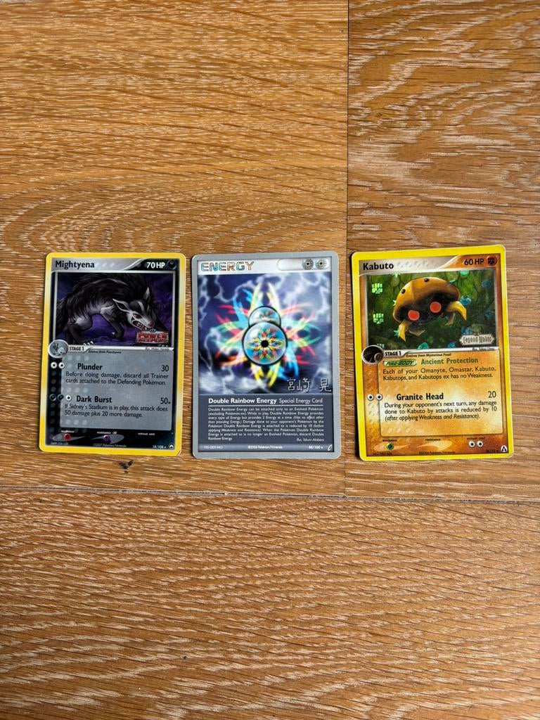 3 speciale pokemon kaarten!, Enlèvement ou Envoi, Utilisé, Plusieurs cartes