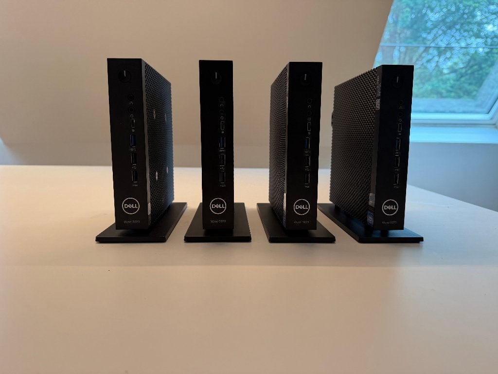 4 Dell Wyse 5070 Thin Client, Computers en Software, Desktop Pc's, Zo goed als nieuw, 4 GB, Ophalen