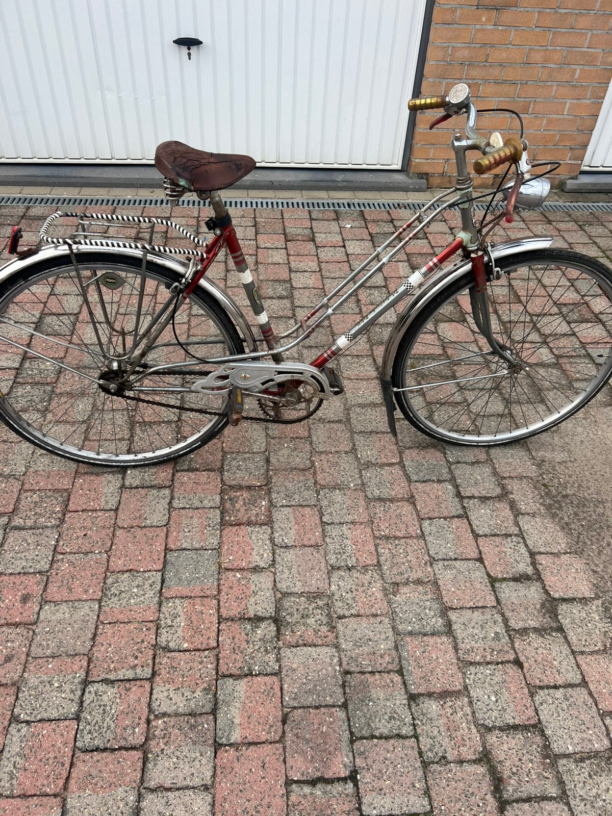 Damesfiets 28 inch, Ophalen