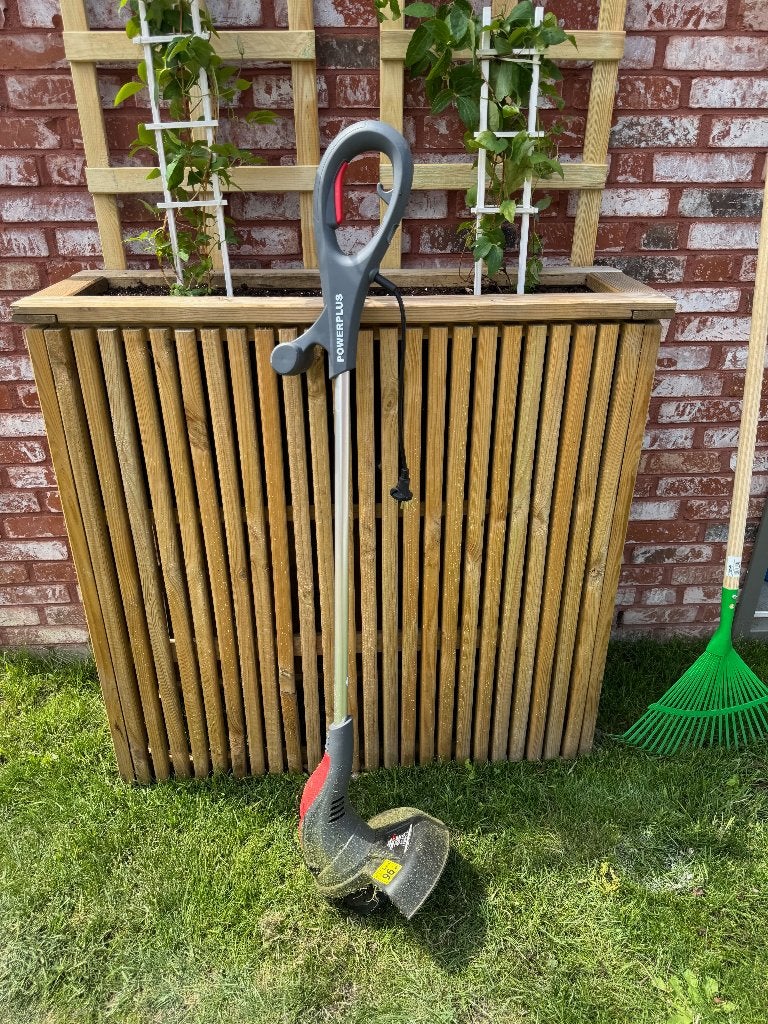 Powerplus trimmer 300W 25cm, Ophalen, Gebruikt, Powerplus garden, 10 tot 30 cm