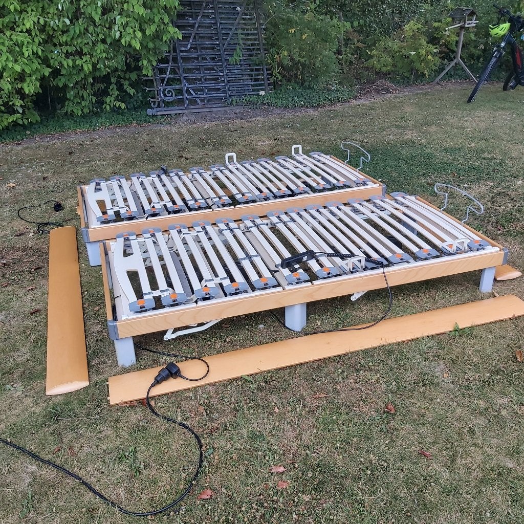 Elektrisch verstelbare bedden 2 x 90 x 200 of 180 x 200, Huis en Inrichting, Ophalen, 90 cm, Eenpersoons, 200 cm