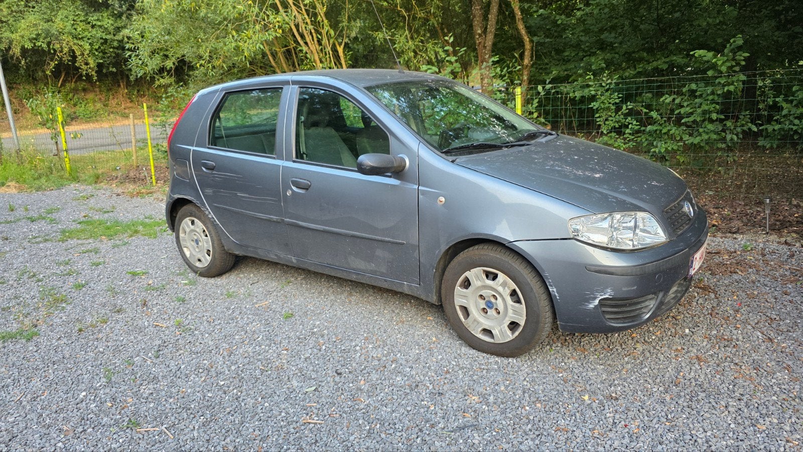 Fiat Punto 12cc 60cv 2004, Argent ou Gris, Achat, Boîte manuelle, 5 portes