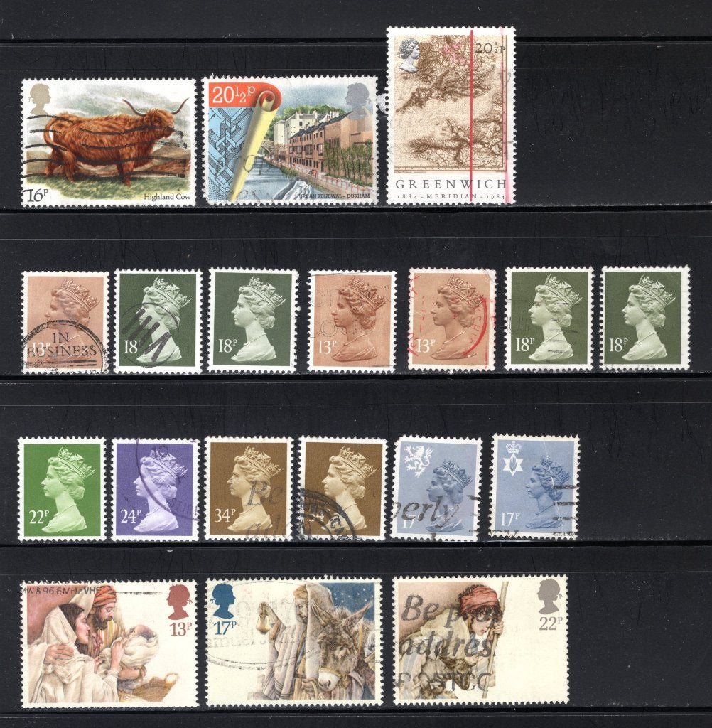 GROOT BRITTANIE Lot 1984 gestempeld, Postzegels en Munten, Postzegels | Europa | UK, Verzenden, Gestempeld
