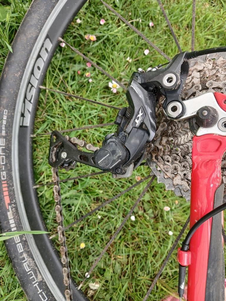 Mtb met extra strandbanden ., Ophalen