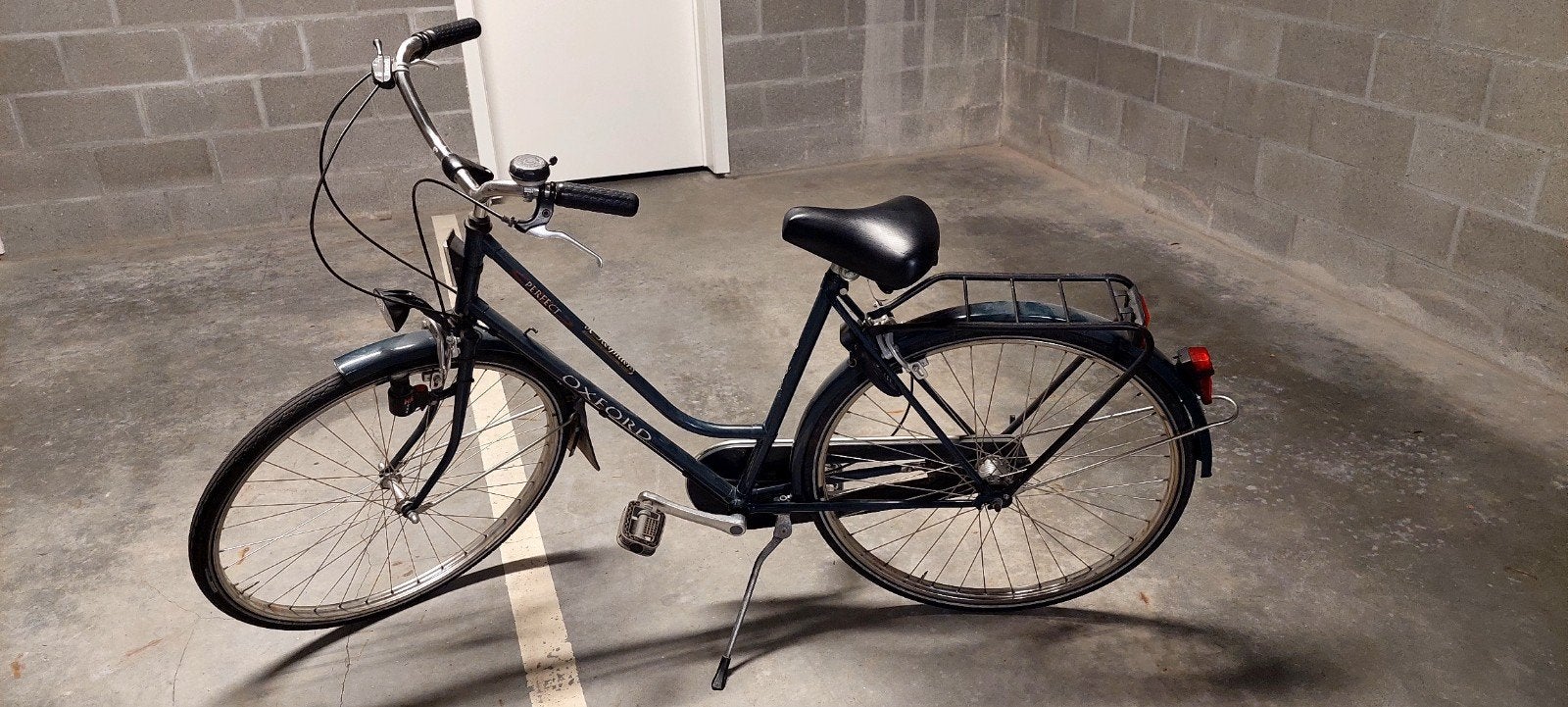 Oxford zwarte dames fiets., Fietsen en Brommers, Fietsen | Dames | Damesfietsen, Ophalen