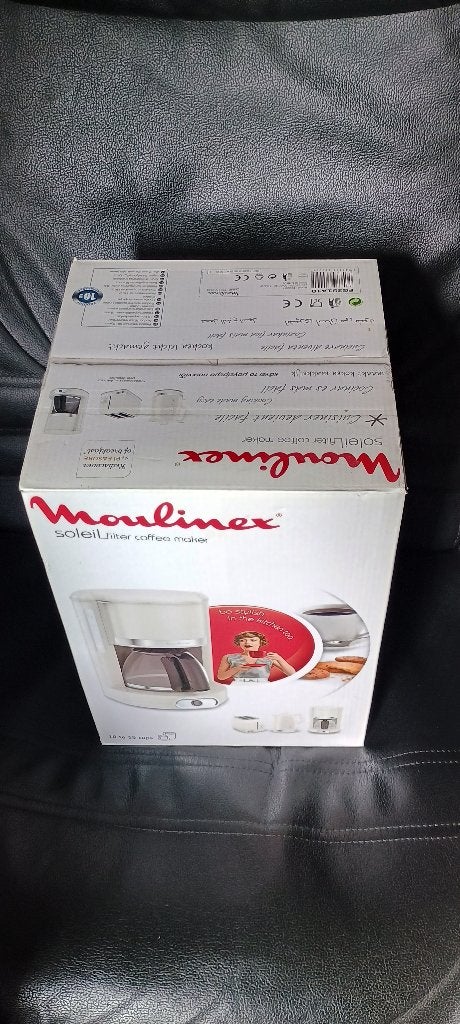 Cafetière Moulinex Soleil (Neuve, emballée), Elektronische apparatuur, Ophalen, 10 kopjes of meer, Gemalen koffie, Koffiemachine
