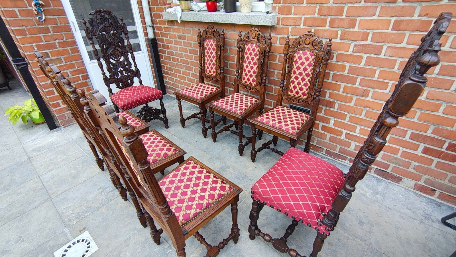 chaises anciennes, Enlèvement