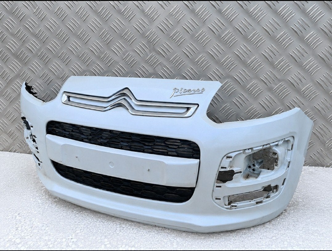 Pare choc Avant de Citroën C3 Picasso Blanc banquise EWP, Autos : Pièces & Accessoires, Enlèvement ou Envoi, Avant, Citroën