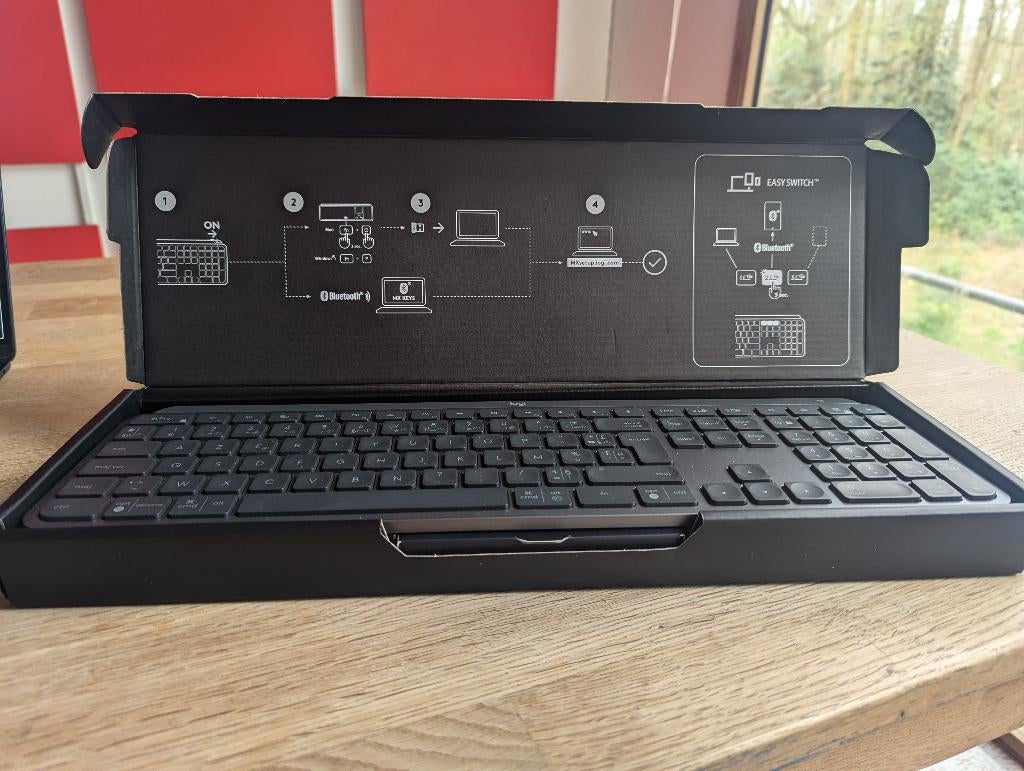 MX Keys keyboard - logitech 60€, Enlèvement ou Envoi, Comme neuf, Autres nombres, Autres marques