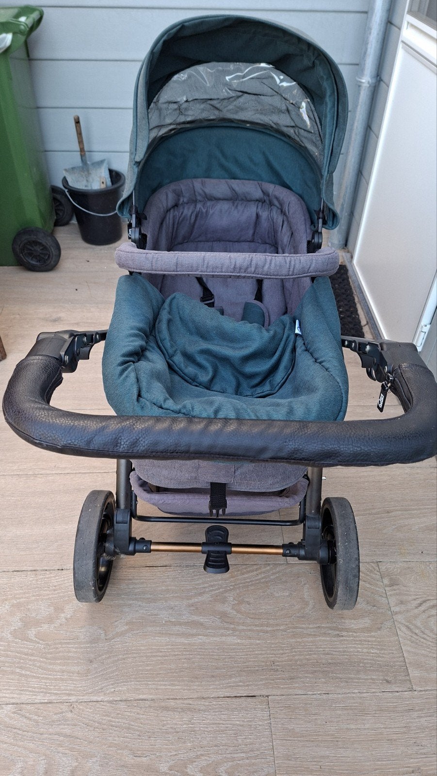 combi koets, Kinderen en Baby's, Kinderwagens en Combinaties, Zo goed als nieuw, Combiwagen, Met reiswieg, Ophalen