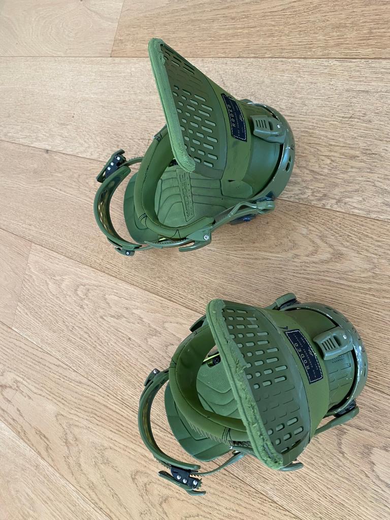 Snowboard bindingen, Ophalen, Gebruikt, Bindingen