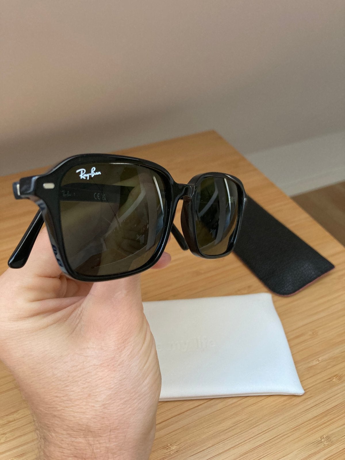 Ray-Ban Raimond unisex -50% nieuw!, Bijoux, Sacs & Beauté, Enlèvement ou Envoi, Comme neuf, Lunettes, Ray-Ban
