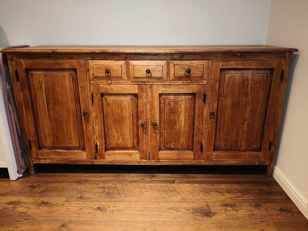 Authentieke houten dressoir, Avec tiroir(s), 150 à 200 cm, Enlèvement, Utilisé
