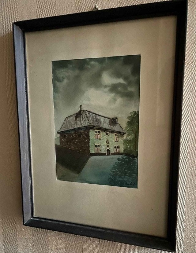 schilderij, Ophalen, Gelezen, Schilder- en Tekenkunst