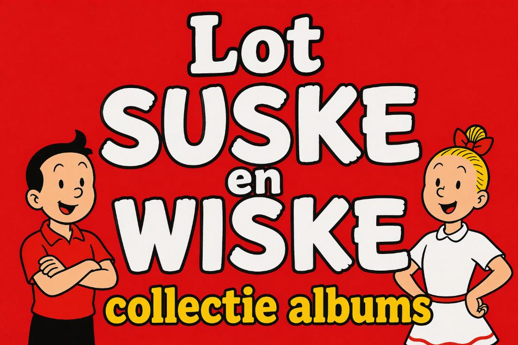 LOT Suske en Wiske Collectie albums - 10 stuks, Meerdere stripboeken, Ophalen of Verzenden, Gelezen, Willy Vandersteen
