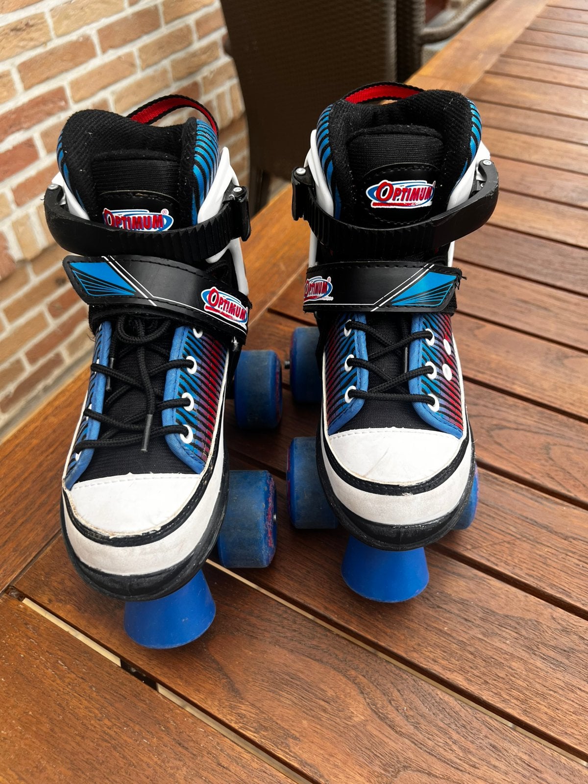 Patins à roulettes Optimum (taille 28-31), Enlèvement, Réglable, Utilisé, Enfants