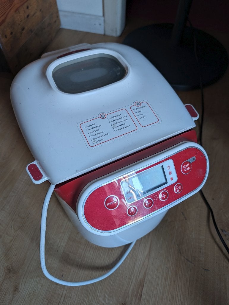 Moulinex broodbakmachine, topkwaliteit!, Elektronische apparatuur, Broodbakmachines, Gebruikt, Met timer, 800 tot 1200 gram deeg