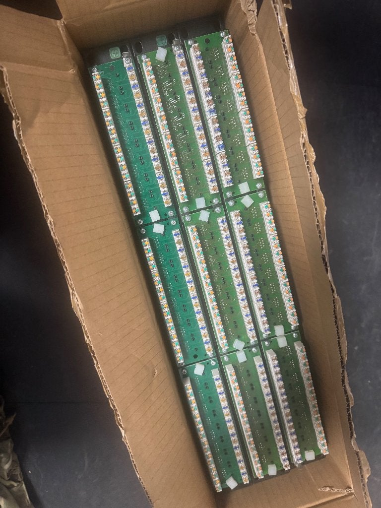 14x Patch paneel RJ45 CAT5E, Ophalen