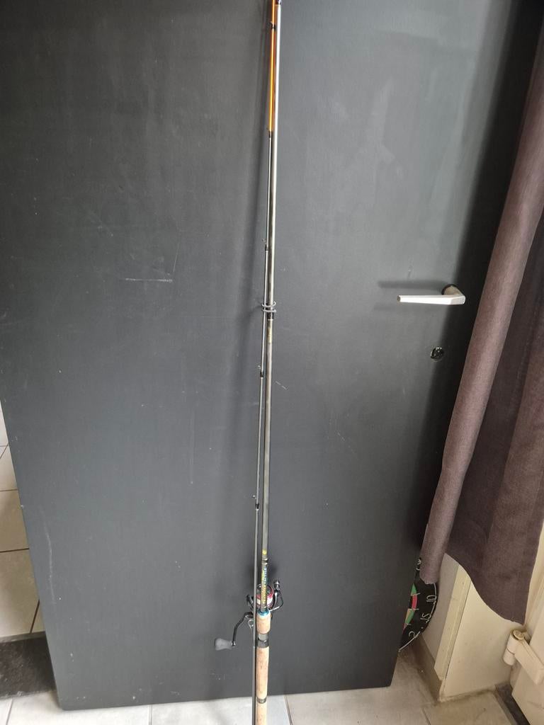Spin dropschot hengel 3 m, Enlèvement, Moulinet