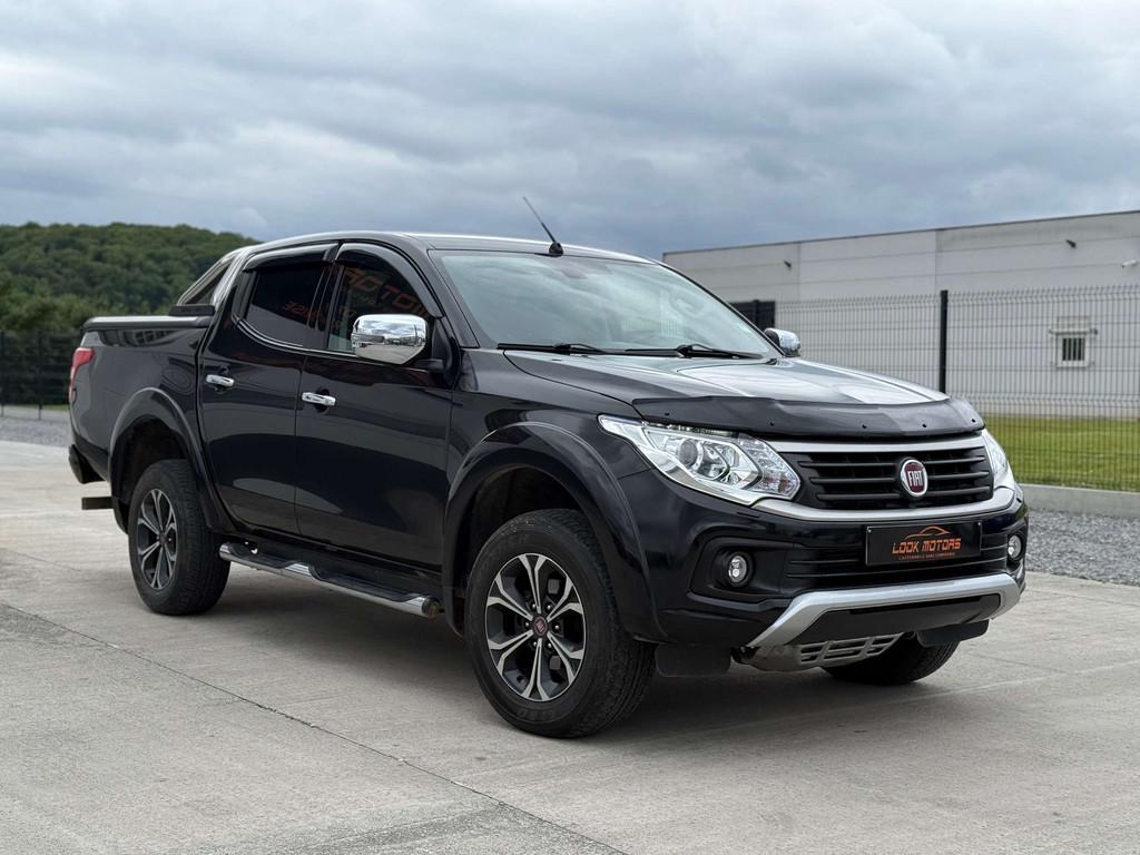 Fiat Fullback 2.4 D 4WD LX S AUTOMATIQUE GPS CAMERA CUIR FUL, Autos, Fiat, Cuir, 2442 cm³, Entreprise, Boîte manuelle