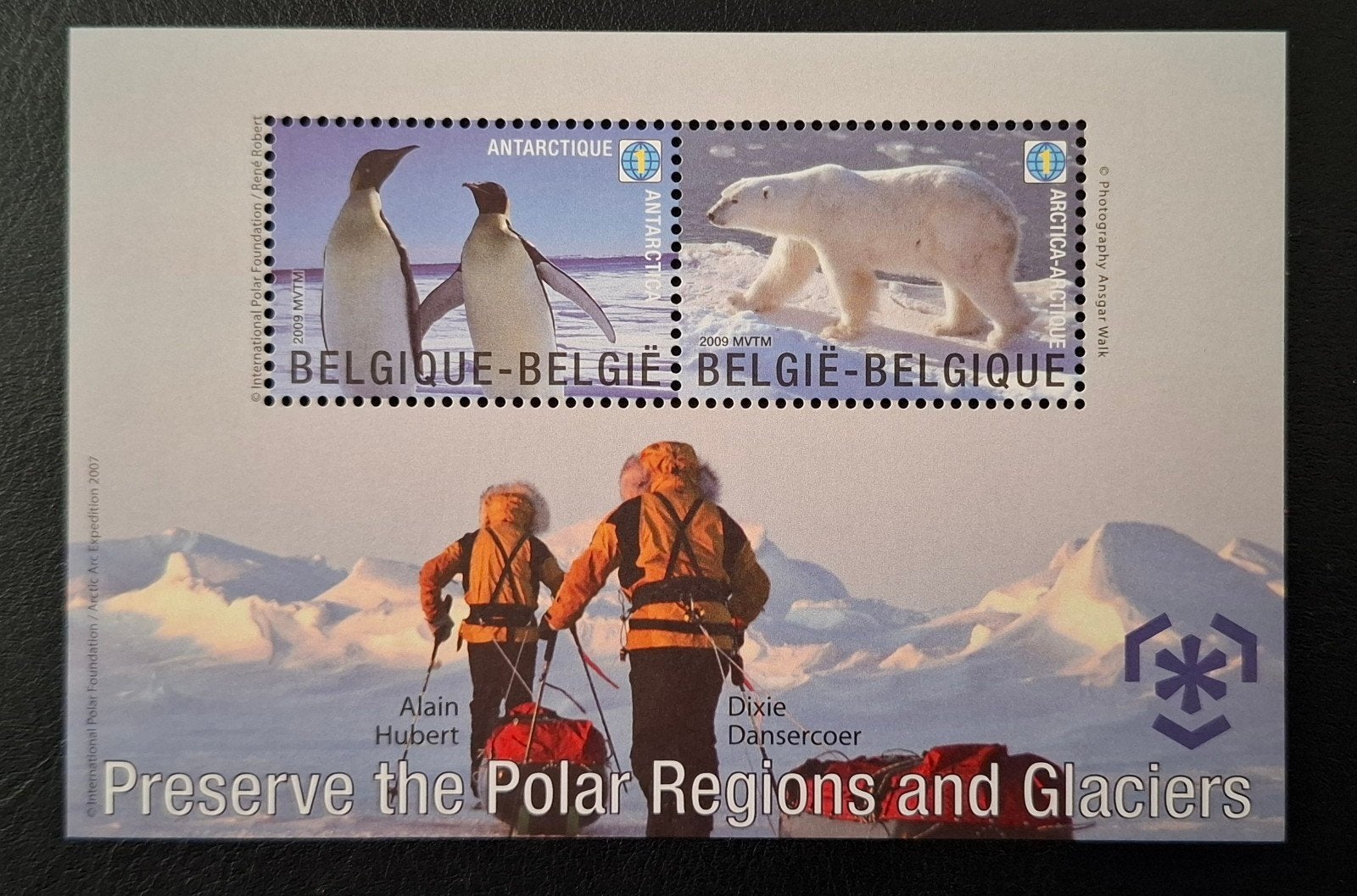 België: OBP 3884/85-BL166 ** Bescherming Polen 2009., Postzegels en Munten, Postzegels | Europa | België, Frankeerzegel, Ophalen of Verzenden