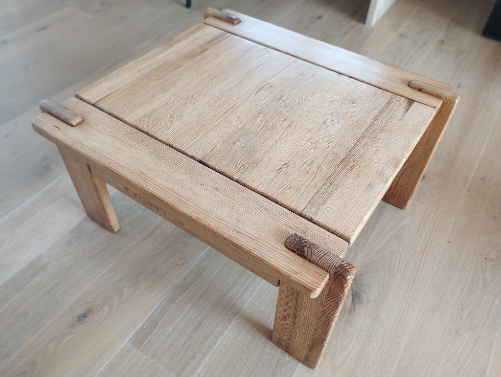 vintage tafel 70 x 70 x 40 cm, Ophalen