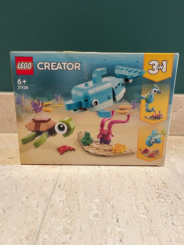 LEGO 31128 Dolphin and Turtle, Ophalen, Lego, Nieuw, Compleet