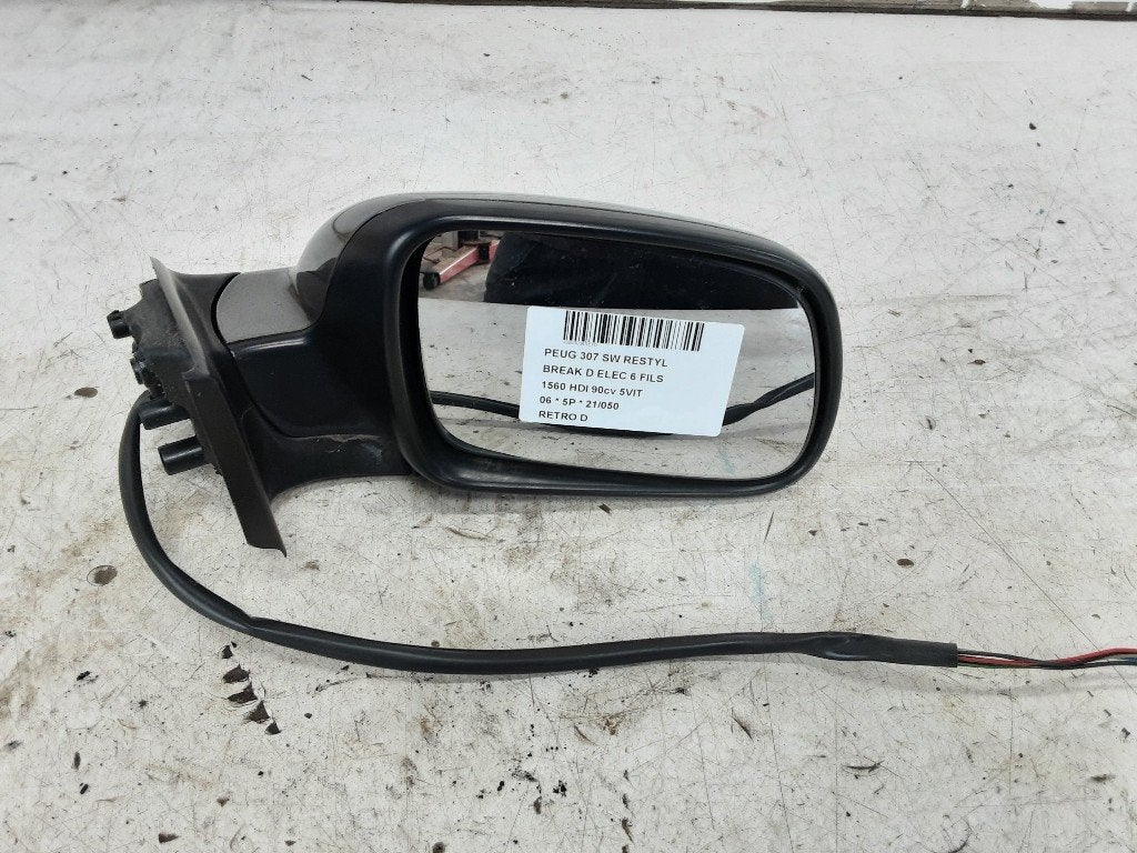 RETROVISEUR LATERAL DROIT Peugeot 307 SW (3H), Utilisé, Peugeot