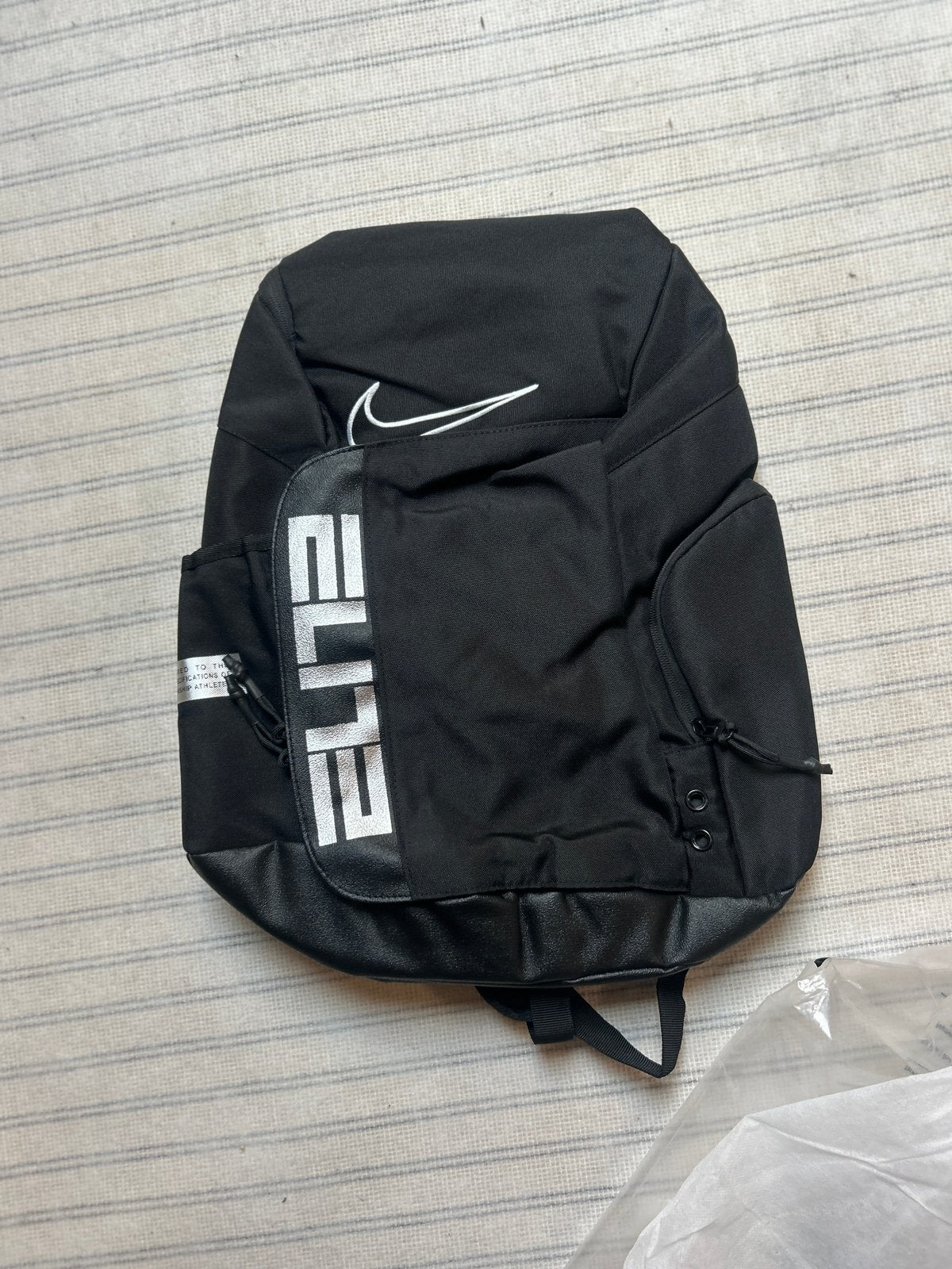 Nike Elite Hoops backpack black, Handtassen en Accessoires, Tassen | Rugtassen, Ophalen of Verzenden, Zo goed als nieuw