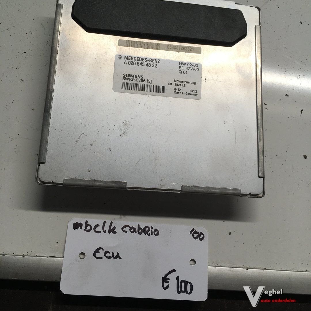 Mercedes CLK  Cabrio   2000  ECU  A026 545 4832, Gebruikt, -, -, Ophalen of Verzenden