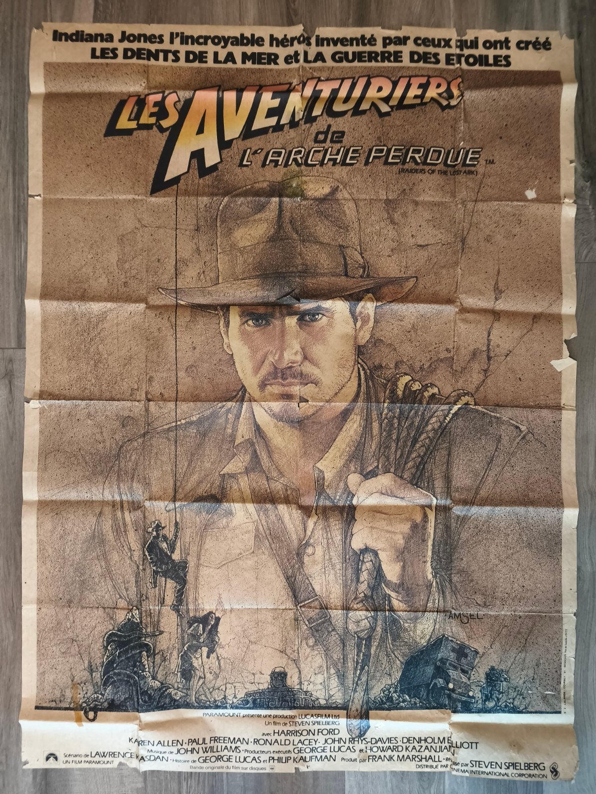 Affiche Indiana Jones, Enlèvement ou Envoi, Affiche