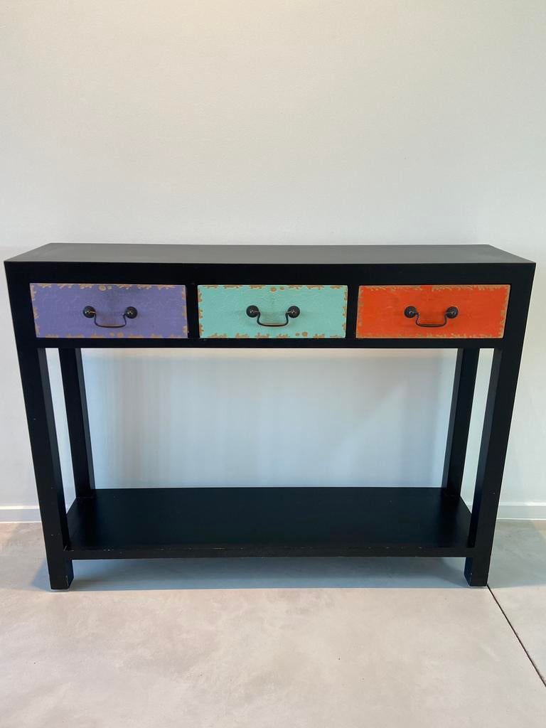 Console tafel inkomkastje, 25 à 50 cm, 50 à 100 cm, Comme neuf, Enlèvement