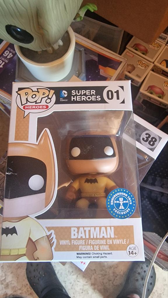 Funko Pop Super Heroes 01 Batman Orange Édition Limitée, Enlèvement ou Envoi